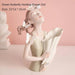 Nordic Elegance Butterfly Maiden Resin Vase - Chic Decorative Accent for Your Home