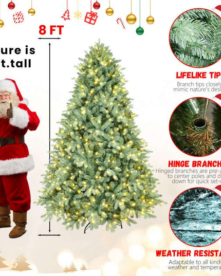 PE, PVC Christmas Tree, Green