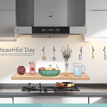 Peekaboo Studio Transparent Anti-Smoke Wallpaper, High Temp Resistant