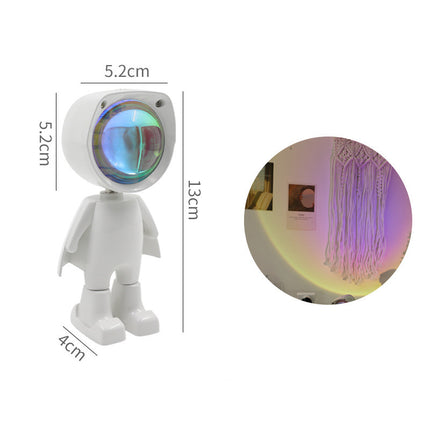 Sunset Night Light Astronaut Atmosphere USB Plug In 5W