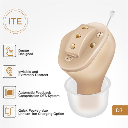 Peekaboo Studio Wireless Digital Hearing Aid for Elderly - Sound Ampli