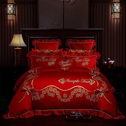 Wedding Cotton Four Piece Bedding