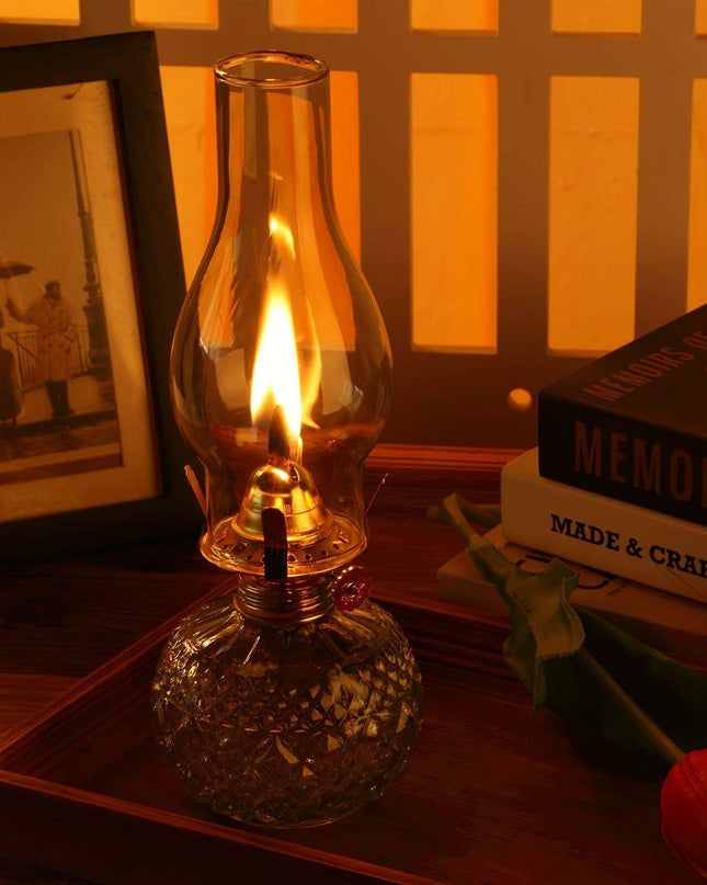 Vintage Elegance Adjustable Stained Glass Lamp - Perfect for Home Décor, Celebrations, and Power Outages