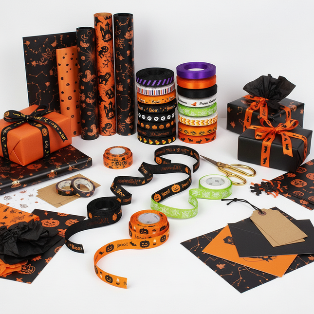 Peekaboo Studio Halloween DIY Heat Transfer Ribbon - Handmade, Versati