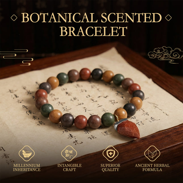 Chinese Herbal Bracelet, TCM Botanical | Très Elite