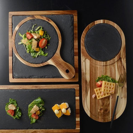 Elegant Wooden Serving Platters for Memorable Holiday Celebrations