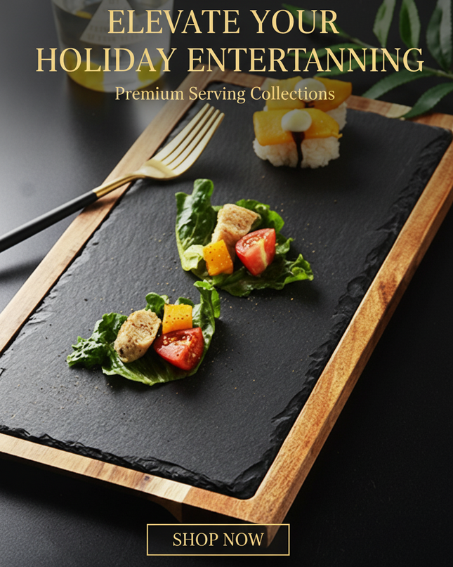 Elegant Wooden Serving Platters for Memorable Holiday Celebrations