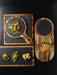 Exquisite Holiday Wooden Serving Plates Set