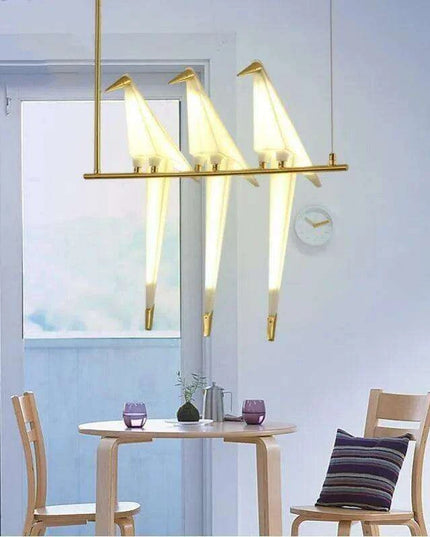 Nature-Inspired Nordic Bird Ceiling Lamp with Elegant Design
