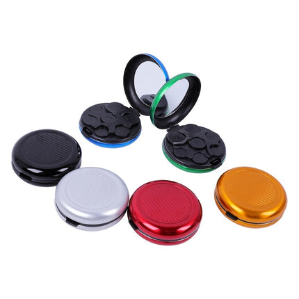 Peekaboo Studio Portable Euro Coin Storage Box with Built-in Mirror