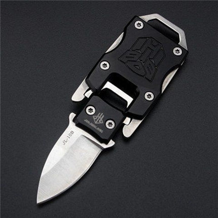 Compact Stainless Steel Folding Carry Knife Self Defence 3.3 Cm Blade