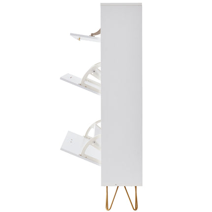 Shoe Cabinet with 3 Flip Drawers — Entryway Storage Organiser