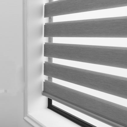 Peekaboo Studio Electric Zebra Curtain - Soft Semi-Shading Roll-Up Des