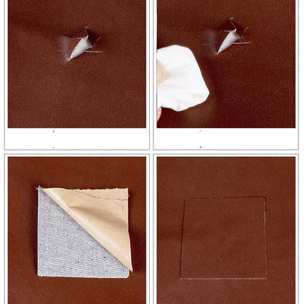 Sophisticated Leather Repair Patch Kit - 25cm x 34cm