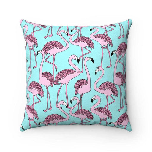 Flamingo Tropical microfiber 2 in 1 decorative pillow w/insert - Très Elite