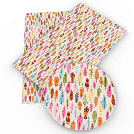 Botanical Faux Leather Hair Bow Crafting Set - Creator's DIY Collection