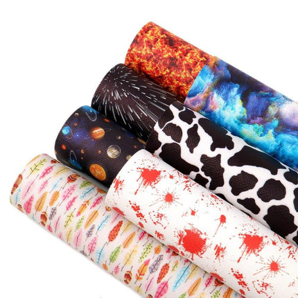 Botanical Faux Leather Hair Bow Crafting Set - Creator's DIY Collection