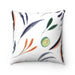 Reversible Floral Microfiber Pillowcase with Insert