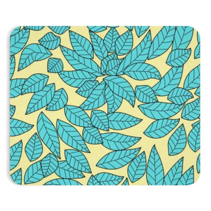 Chic Floral Neoprene Mouse Pad - Stylish Desk Accessory
