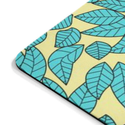 Chic Floral Neoprene Mouse Pad - Stylish Desk Accessory