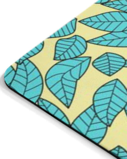 Chic Floral Neoprene Mouse Pad - Stylish Desk Accessory