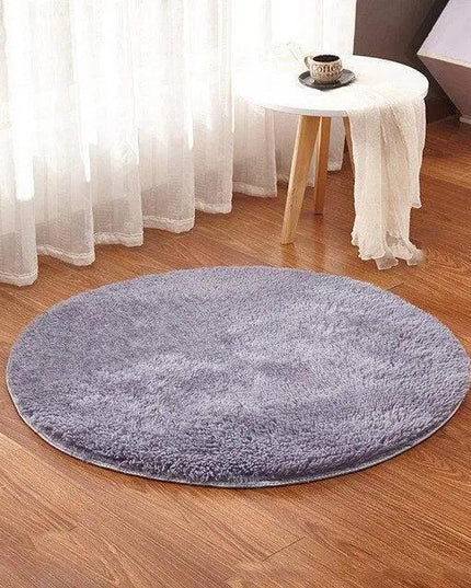 Elegant Plush Round Shaggy Rug Collection for Home Makeovers