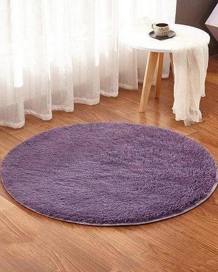 Elegant Plush Round Shaggy Rug Collection for Home Makeovers