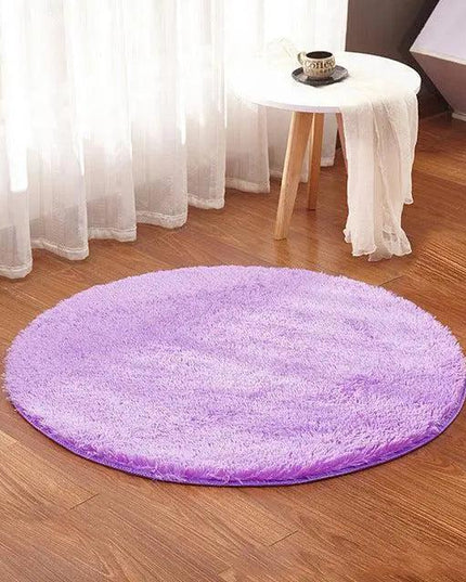 Elegant Plush Round Shaggy Rug Collection for Home Makeovers