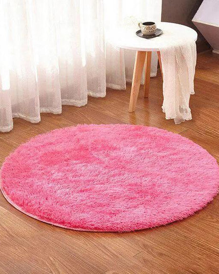 Elegant Plush Round Shaggy Rug Collection for Home Makeovers