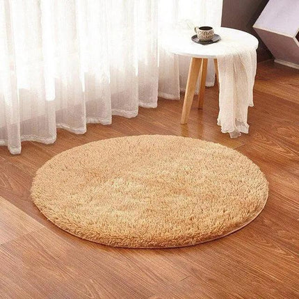 Elegant Plush Round Shaggy Rug Collection for Home Makeovers