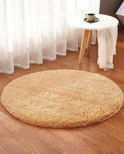 Elegant Plush Round Shaggy Rug Collection for Home Makeovers