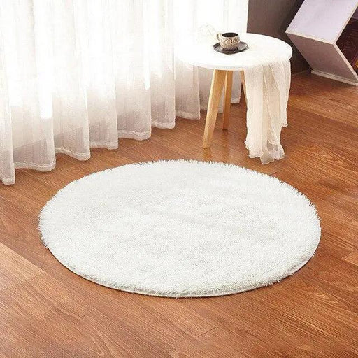 Luxurious Round Fluffy Rug Carpets: Enhancing Elegant Comfort in Your Living Space