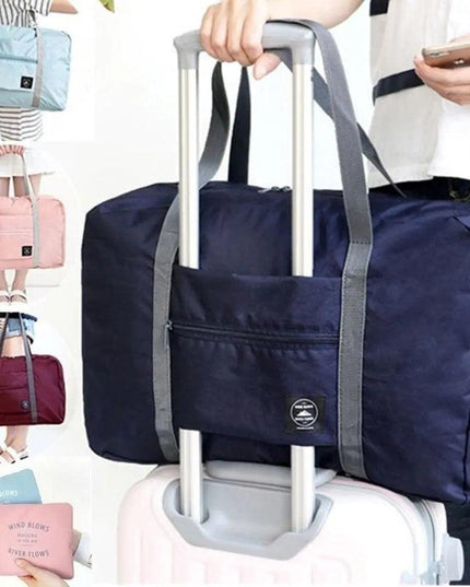 Versatile Waterproof Travel Duffel Bag with Foldable Design