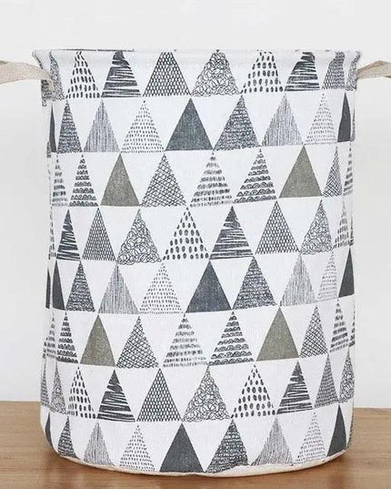 Chic Eco-Friendly Laundry Basket with Foldable Design and Ample Storage Area