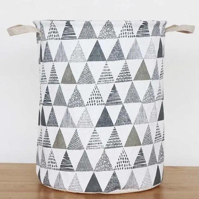 Chic Eco-Friendly Laundry Basket with Foldable Design and Ample Storage Area