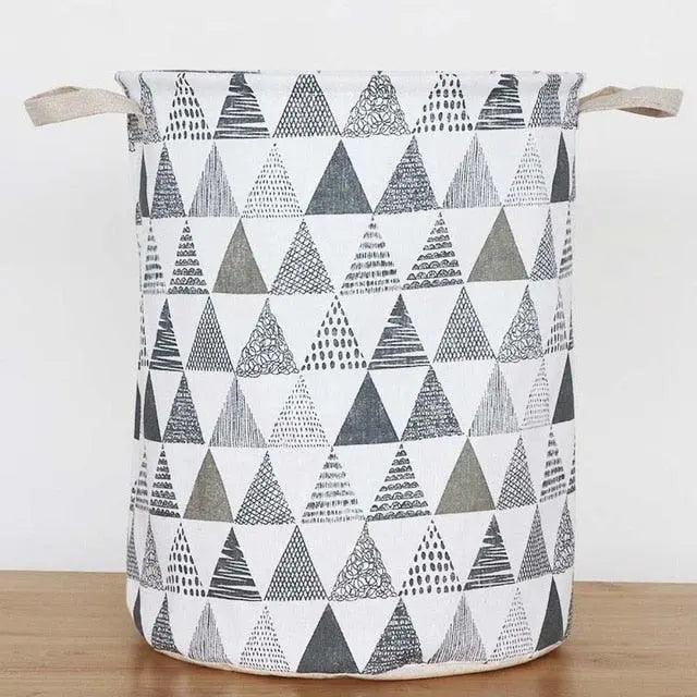 Stylish Collapsible Laundry Hamper - Eco-Friendly Storage Solution with Ample Space