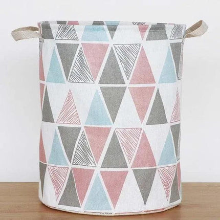 Chic Eco-Friendly Laundry Basket with Foldable Design and Ample Storage Area