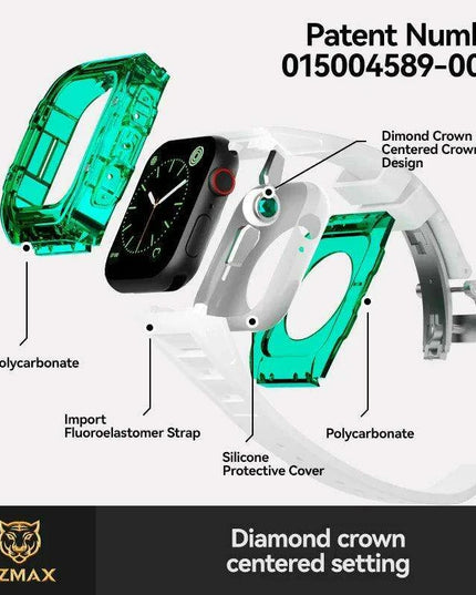 Elegant Shield Bands for Apple Watch 44mm - Stylish Protection for Your Device