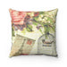 French Vintage Luxurious Microfiber Pillow Set with Reversible Design