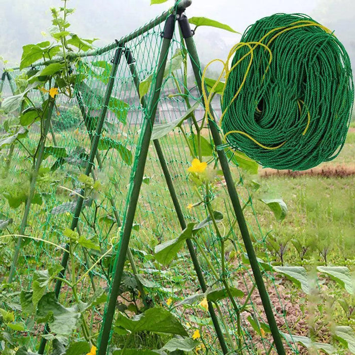 Garden Nylon Netting Trellis Net Vegetables Bean Plants Climbing Grow Supporting - Très Elite