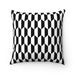 Geometric Animal-Friendly Microfiber Decorative Pillow - 2-in-1 Reversible Design