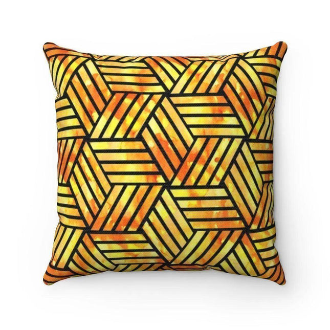 Vibrant Geometric Pattern Pillowcase with Hidden Zipper