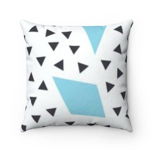 Sophisticated Geometric Decorative Pillow Cover with Concealed Zipper
