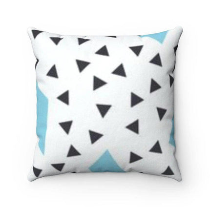 Sophisticated Geometric Decorative Pillow Cover with Concealed Zipper