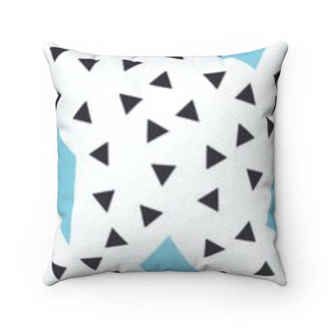 Sophisticated Geometric Decorative Pillow Cover with Concealed Zipper