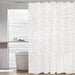 Stylish Geometric Printed Protection Shower Curtain for a Chic Bathroom