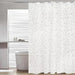 Stylish Geometric Printed Protection Shower Curtain for a Chic Bathroom