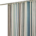 Chic Waterproof Geometric Shower Curtain Set with 12 Hooks