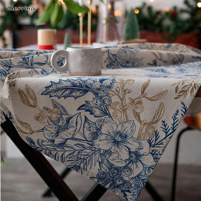 Charming Winter Wonderland Table Runner - Festive Dining Decor Essential