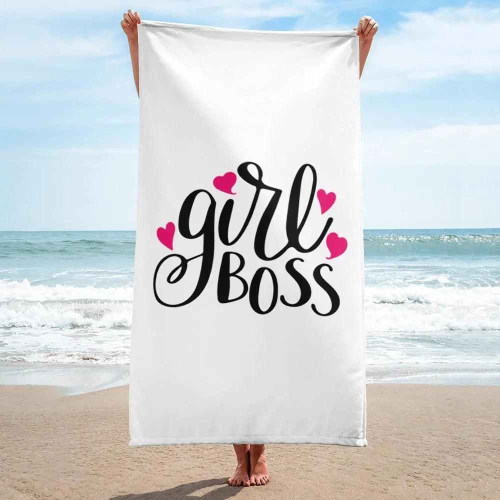 Girl Boss Bath Towel - Très Elite